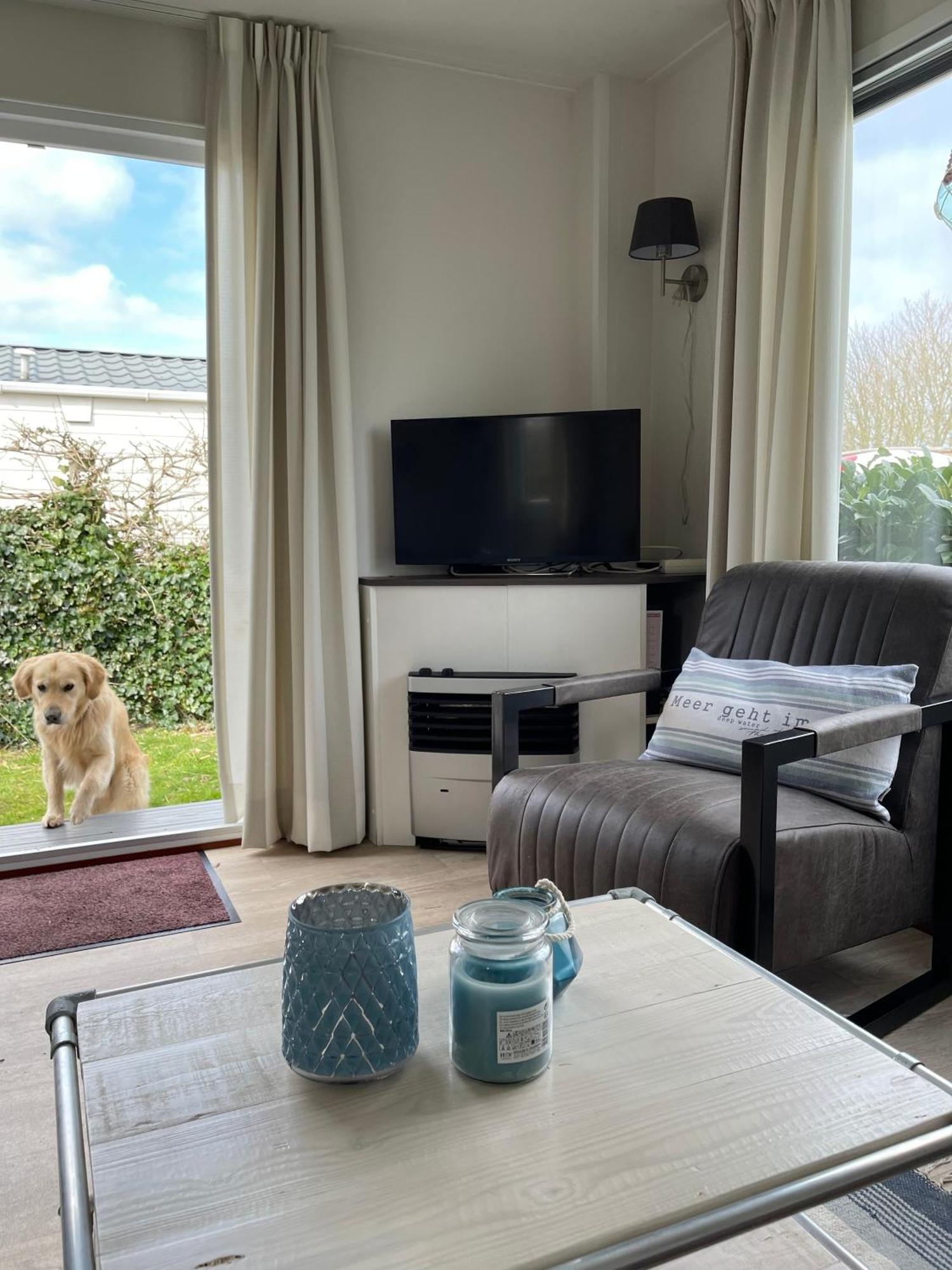 N 9Strandnahes, Hunde-Familienfreundliches Ferienhaus Callantsoog Bagian luar foto